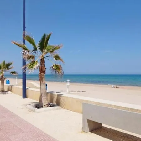 Apartamento Vistas Al Mar, 11 Planta, 50M Playa!! Miramar Buitenkant foto
