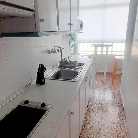 Apartamento Vistas Al Mar, 11 Planta, 50M Playa!! Miramar Buitenkant foto