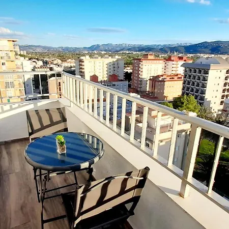 Apartamento Vistas Al Mar, 11 Planta, 50M Playa!! Miramar Buitenkant foto